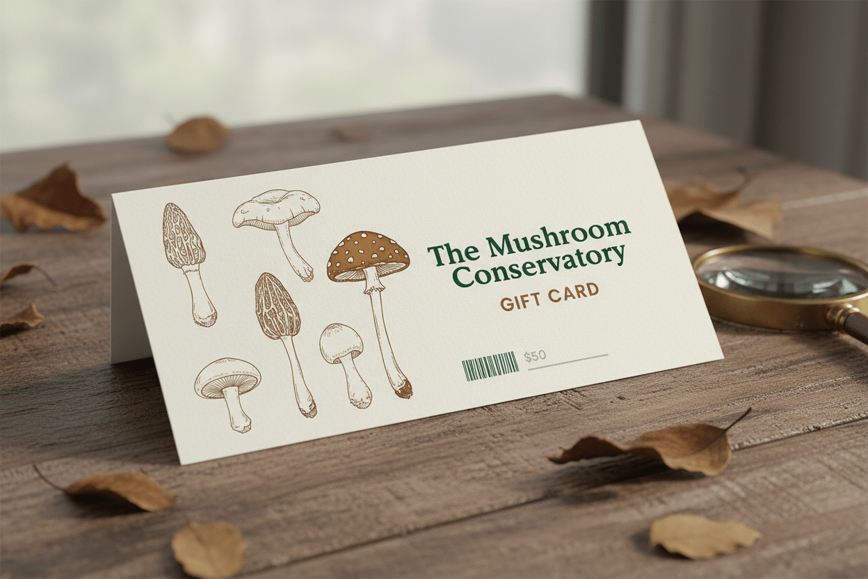 Gift Certificates to The Mushroom Conservatory - The Mushroom Conservatory